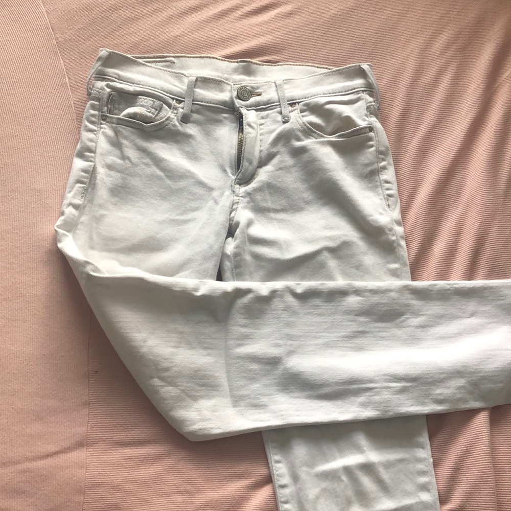Light wash True religion jeans
